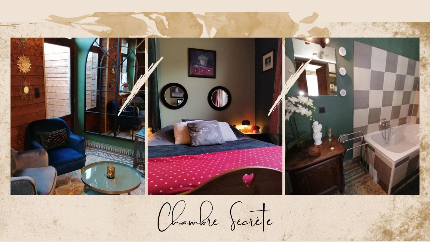 Maison d'hôte Les Notes Endormie Chambre Secrète Berzee Extérieur photo